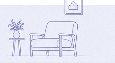 Waiting room illustration placeholder